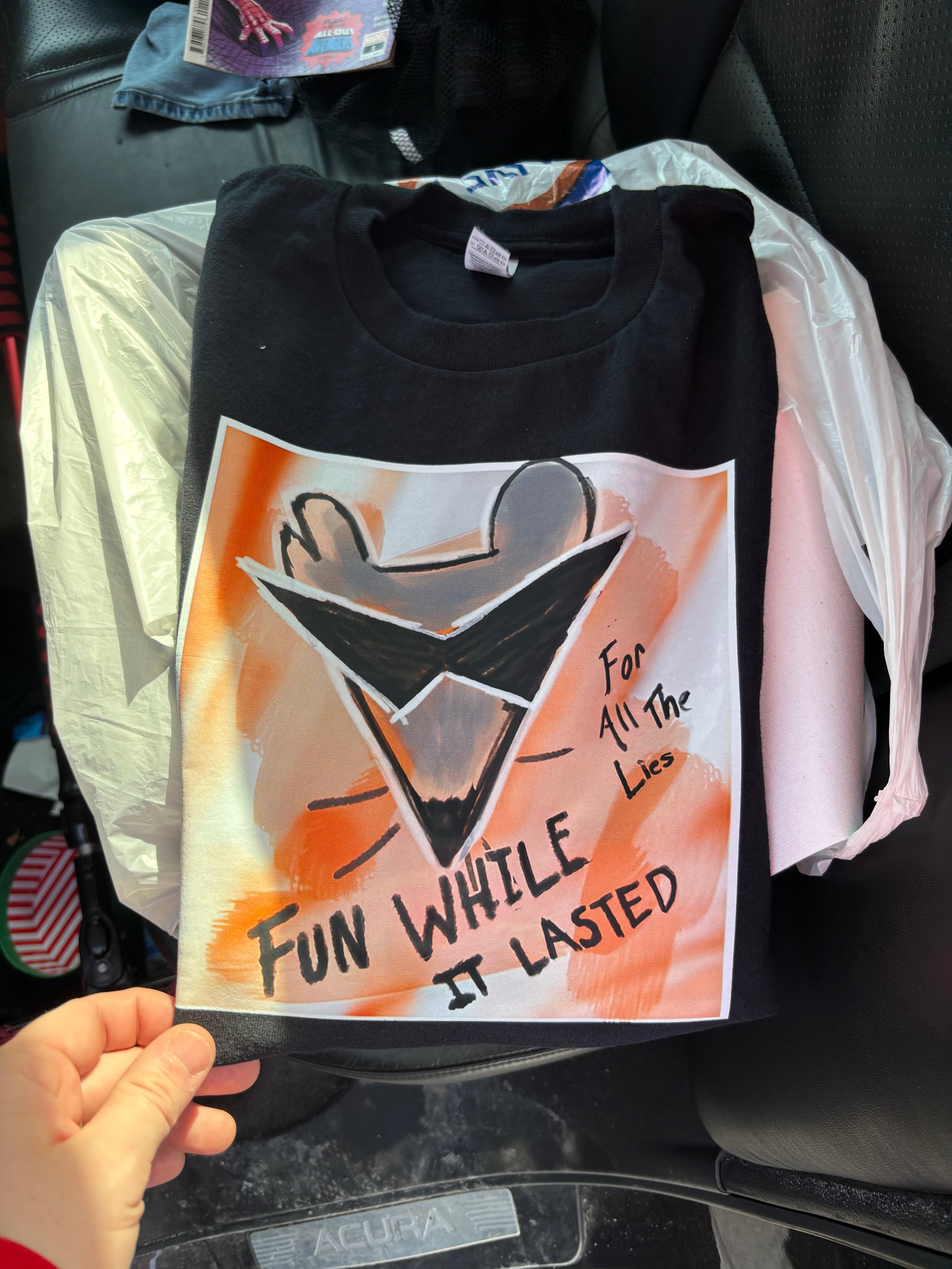 For All The Lies Tee Shirt